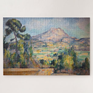 Paul Cezanne artwork - Mont Sainte-Victoire Jigsaw Puzzle