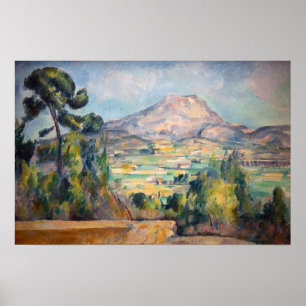 Paul Cezanne artwork - Mont Sainte-Victoire Poster