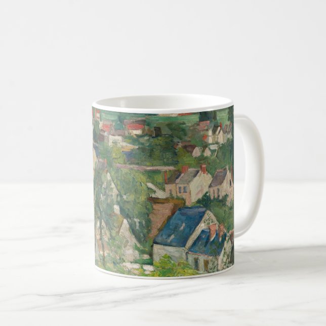 Paul Cezanne - Auvers, Panoramic View Coffee Mug (Front Right)