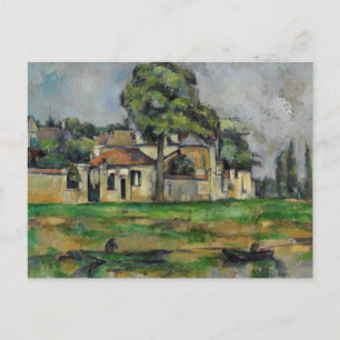 Paul Cezanne - Banks of the Marne Postcard