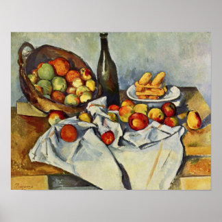 Paul Cezanne - Basket of Apples Still Life Print