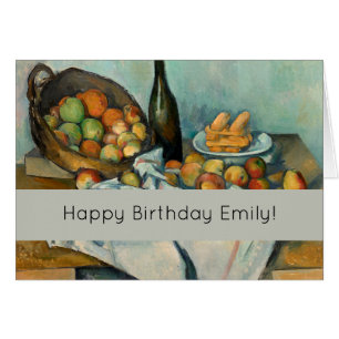Paul Cezanne Basket of Apples Vintage Still Life