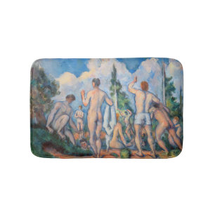 Paul Cezanne - Bathers Bath Mat