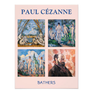 Paul Cezanne - Bathers Masterpieces Selection Photo Print