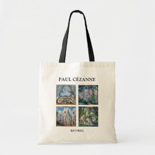 Paul Cezanne - Bathers Masterpieces Selection Tote Bag