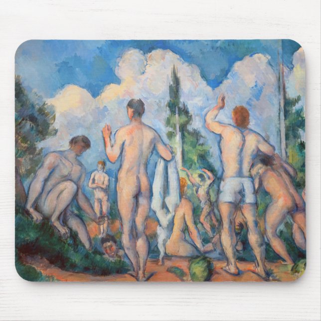Paul Cezanne - Bathers Mouse Pad (Front)