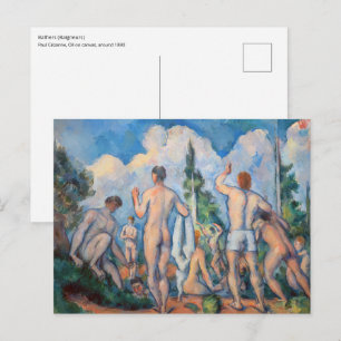 Paul Cezanne - Bathers Postcard