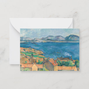 Paul Cezanne - Bay of Marseille, Seen from Estaque Card