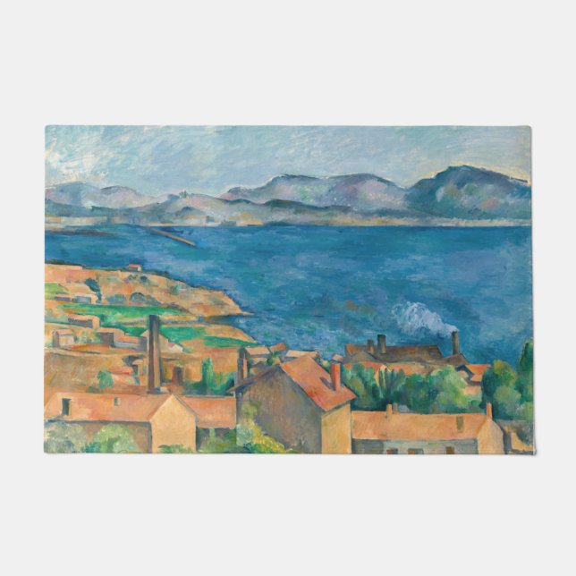 Paul Cezanne - Bay of Marseille, Seen from Estaque Doormat (Front)