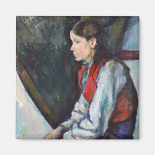 Paul Cezanne - Boy in the Red Vest Magnet