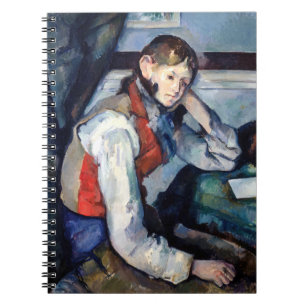Paul Cezanne - Boy in the Red Vest Notebook