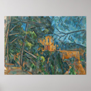 Paul Cezanne Chateau Noir, 1900-04 (oil on canva Poster