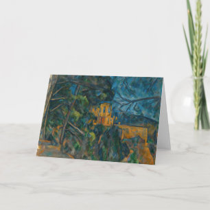 Paul Cezanne - Chateau Noir Card
