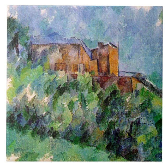 Paul Cezanne - Chateau Noir Ceramic Tile (Front)