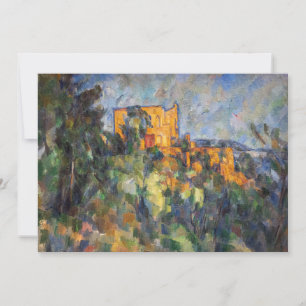 Paul Cezanne - Chateau Noir Invitation