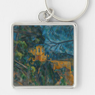 Paul Cezanne - Chateau Noir Key Ring
