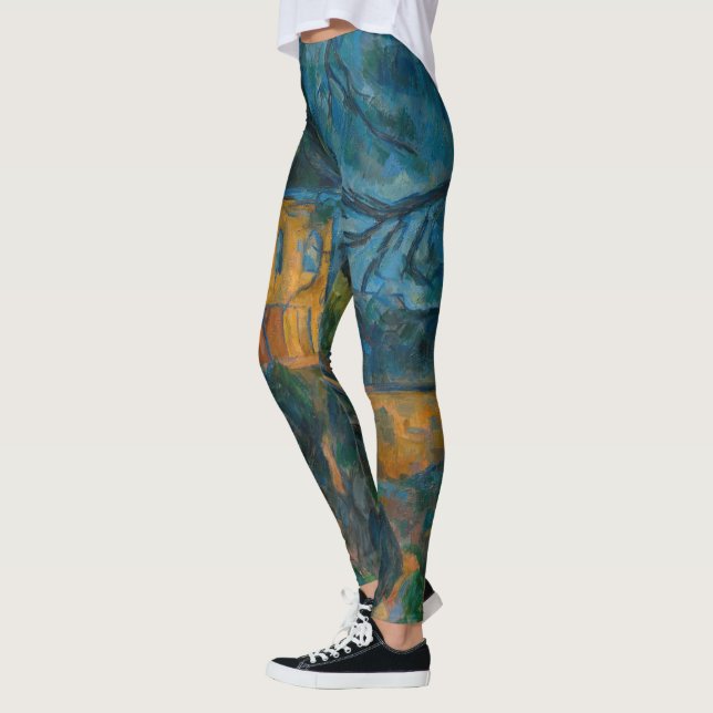 Paul Cezanne - Chateau Noir Leggings (Left)