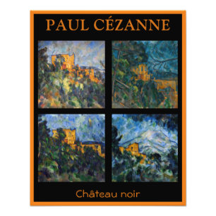 Paul Cezanne - Chateau Noir Masterpieces Selection Photo Print