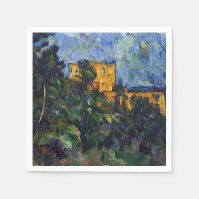 Paul Cezanne - Chateau Noir Napkin (Front)