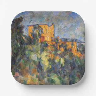 Paul Cezanne - Chateau Noir Paper Plate