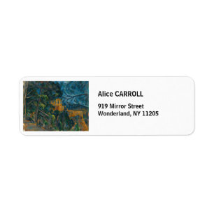 Paul Cezanne - Chateau Noir Return Address Label