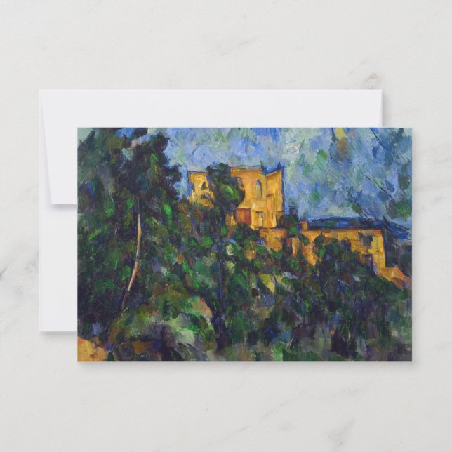 Paul Cezanne - Chateau Noir Thank You Card (Front)