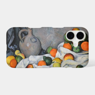 Paul Cezanne - Curtain, Jug and Fruit Bowl