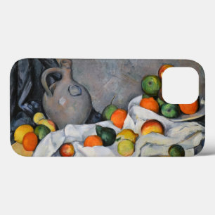 Paul Cezanne - Curtain, Jug and Fruit Bowl iPhone 13 Case