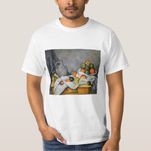Paul Cezanne - Curtain, Jug and Fruit Bowl T-Shirt