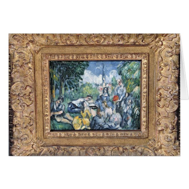 Paul Cezanne | Dejeuner sur l'herbe, 1876-77 (Front Horizontal)
