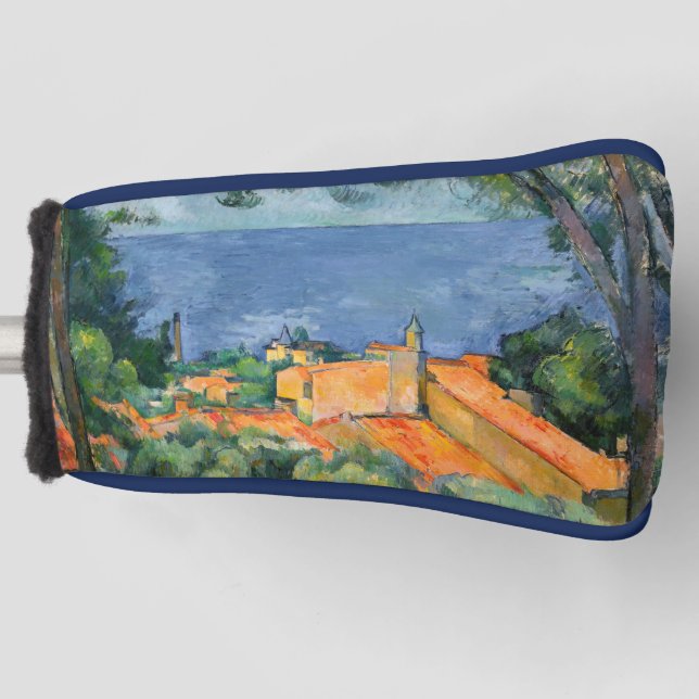Paul Cezanne - Estaque with Red Roofs Golf Head Cover (Front)