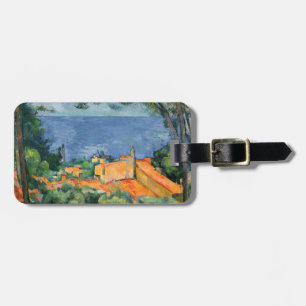 Paul Cezanne - Estaque with Red Roofs Luggage Tag