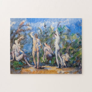Paul Cezanne - Five Bathers Jigsaw Puzzle