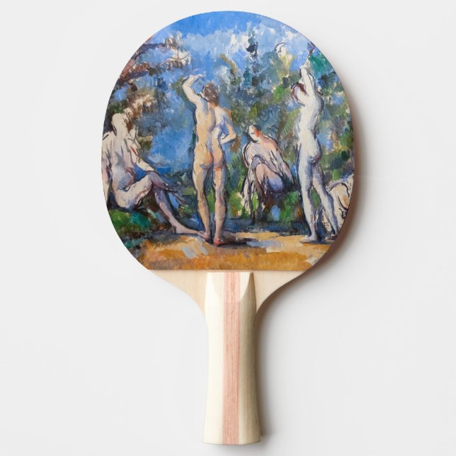 Paul Cezanne - Five Bathers Ping Pong Paddle (Front)