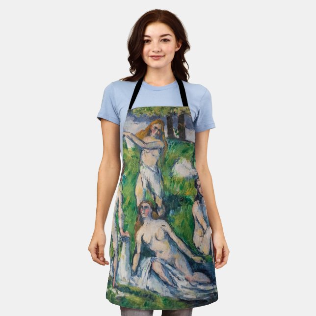 Paul Cezanne - Four Bathers Apron (Worn)