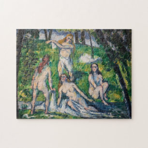 Paul Cezanne - Four Bathers Jigsaw Puzzle