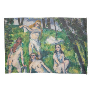 Paul Cezanne - Four Bathers Pillowcase