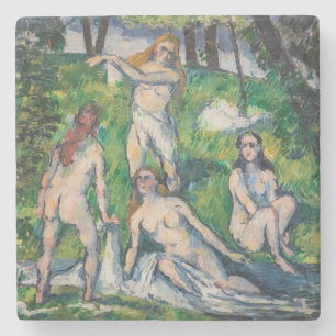 Paul Cezanne - Four Bathers Stone Coaster