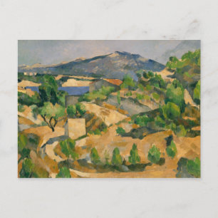 Paul Cezanne - Francois Zola Dam Postcard