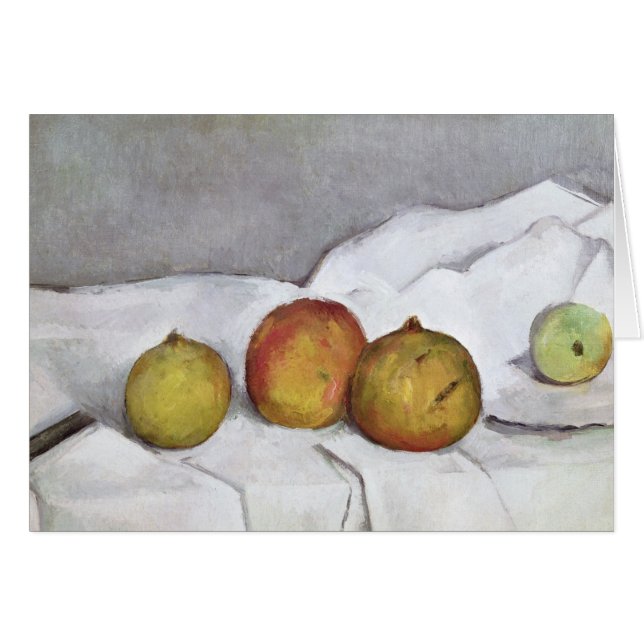 Paul Cezanne | Fruit on a Cloth, c.1890 (Front Horizontal)