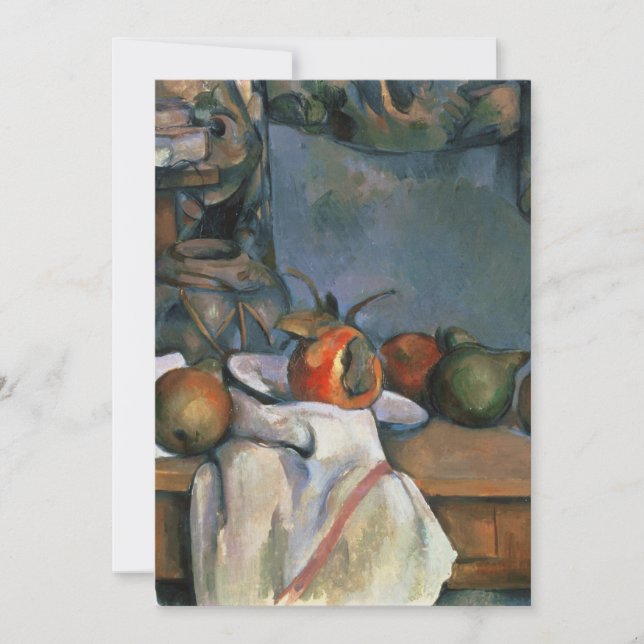 Paul Cezanne - Ginger Pot With Pomegranate (Front)