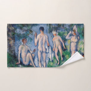 Paul Cezanne - Group of Bathers Bath Towel Set