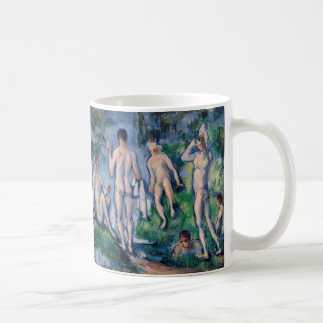 Paul Cezanne - Group of Bathers Coffee Mug (Right)