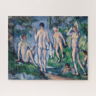 Paul Cezanne - Group of Bathers Jigsaw Puzzle