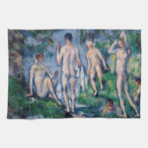 Paul Cezanne - Group of Bathers Tea Towel