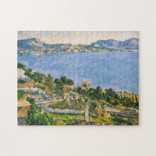 Paul Cezanne - Gulf of Marseille seen from Estaque Jigsaw Puzzle (Horizontal)