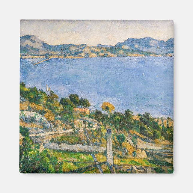 Paul Cezanne - Gulf of Marseille seen from Estaque Magnet (Front)