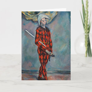 Paul Cezanne - Harlequin Card