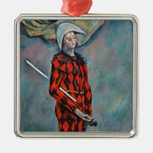 Paul Cezanne - Harlequin Metal Ornament