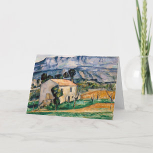 Paul Cezanne - House in Provence Card